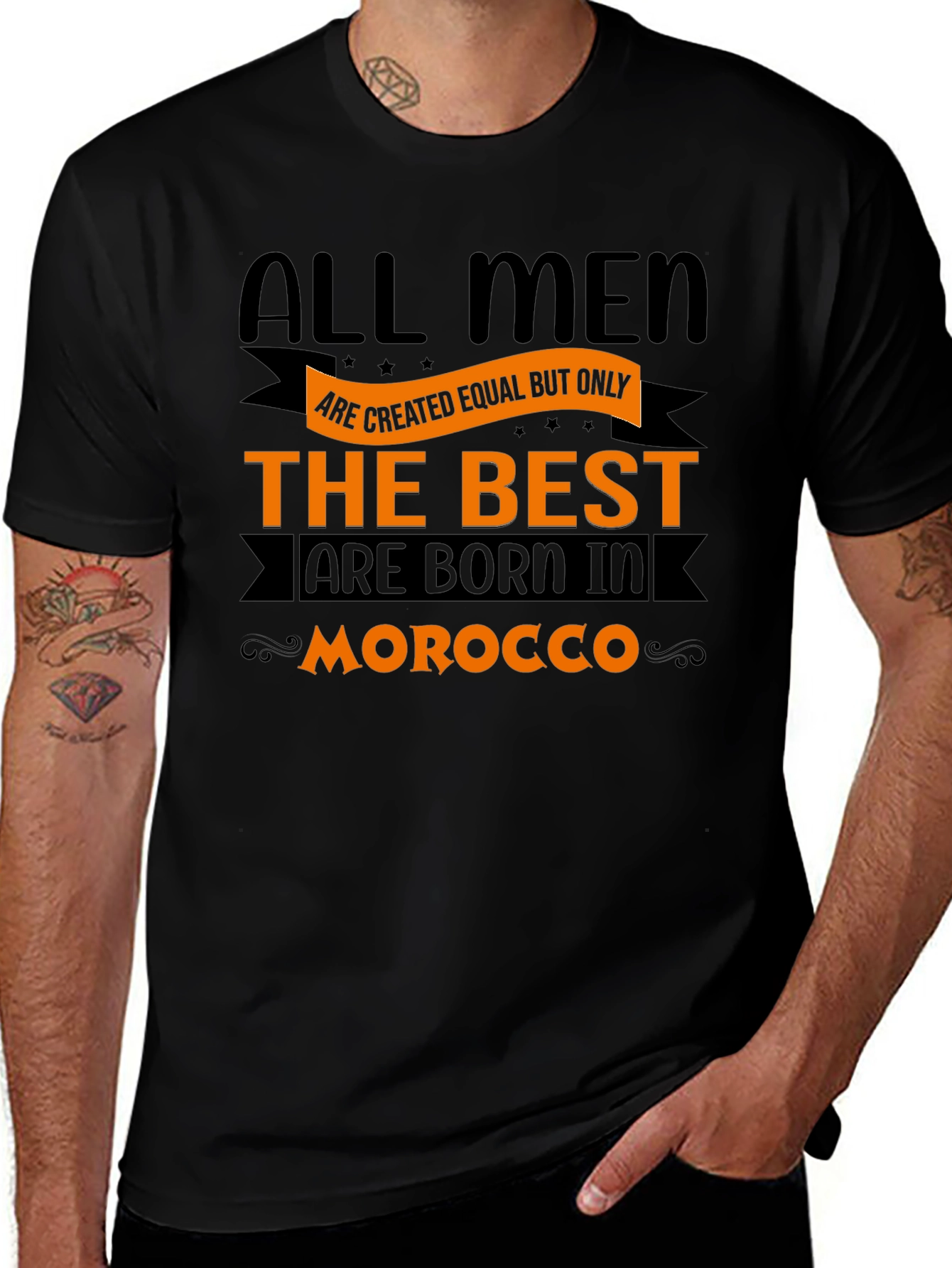 All Men Are Created Equal Morocco T-Shirt