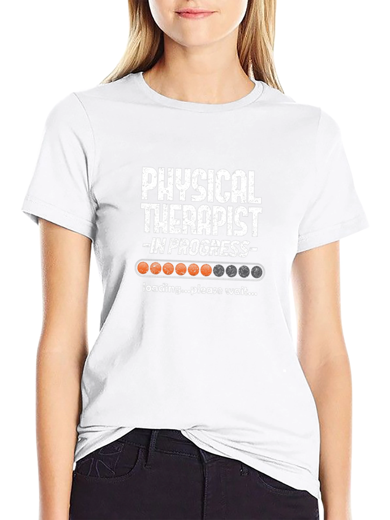 Physical Therapist in Progress Loading T-Shirt