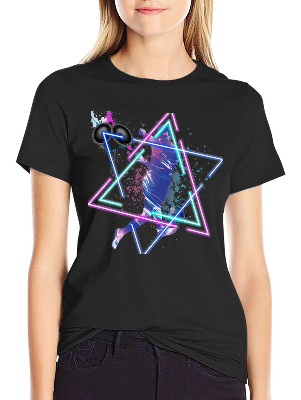 Geometric Soccer T-Shirt