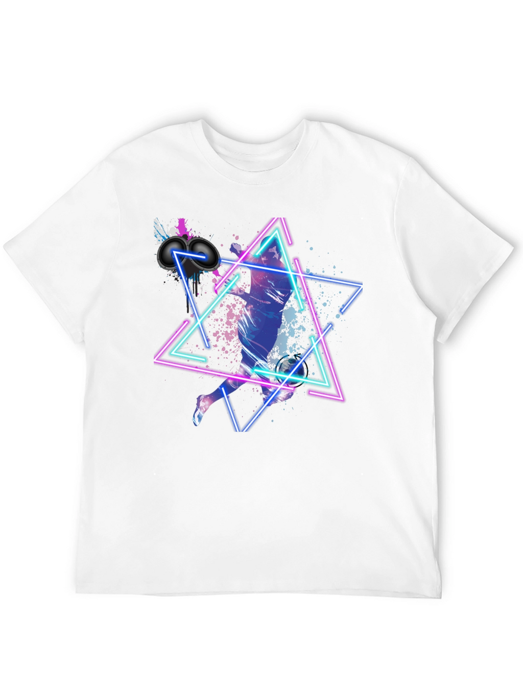 Geometric Soccer T-Shirt