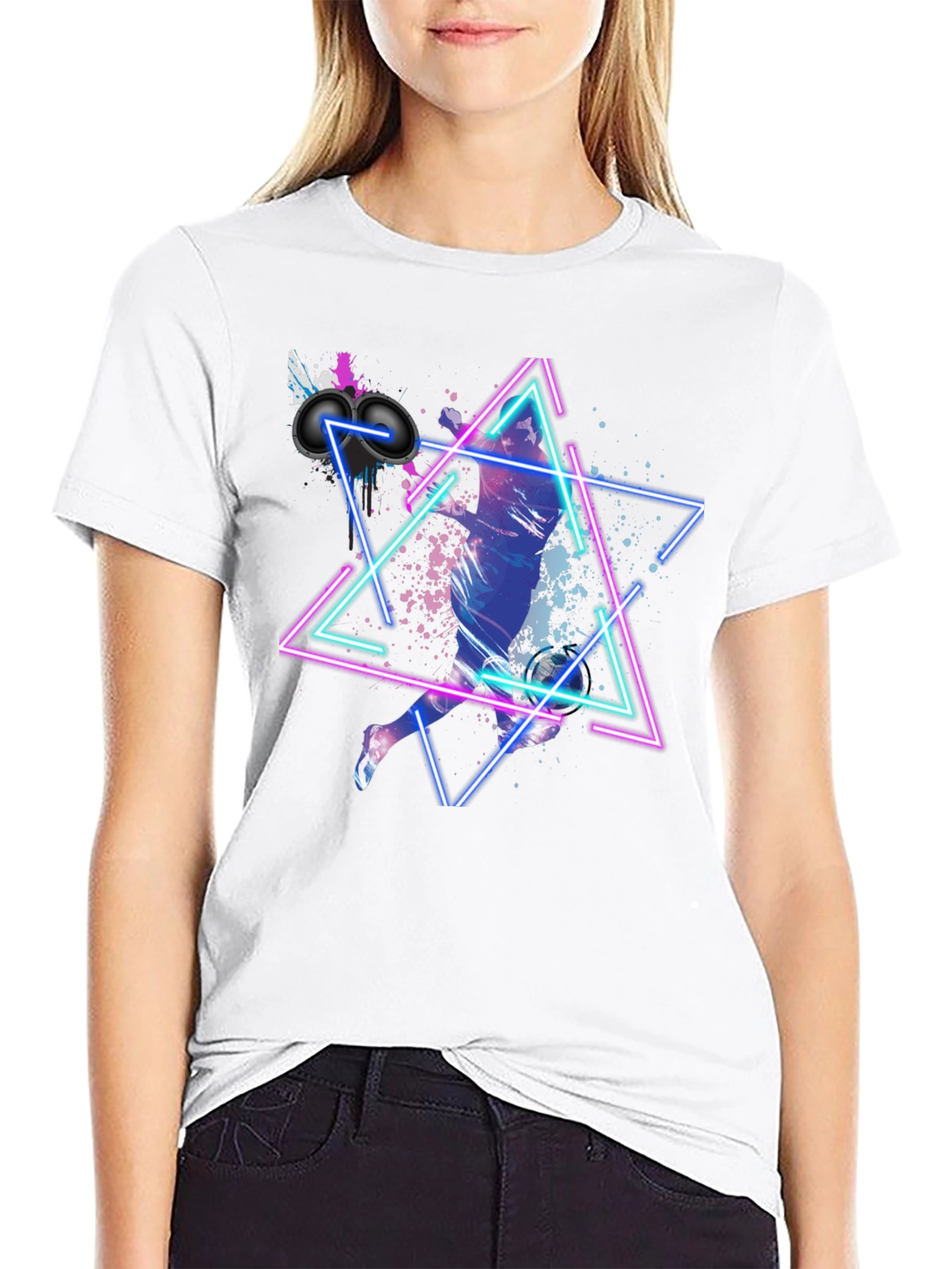 Geometric Soccer T-Shirt