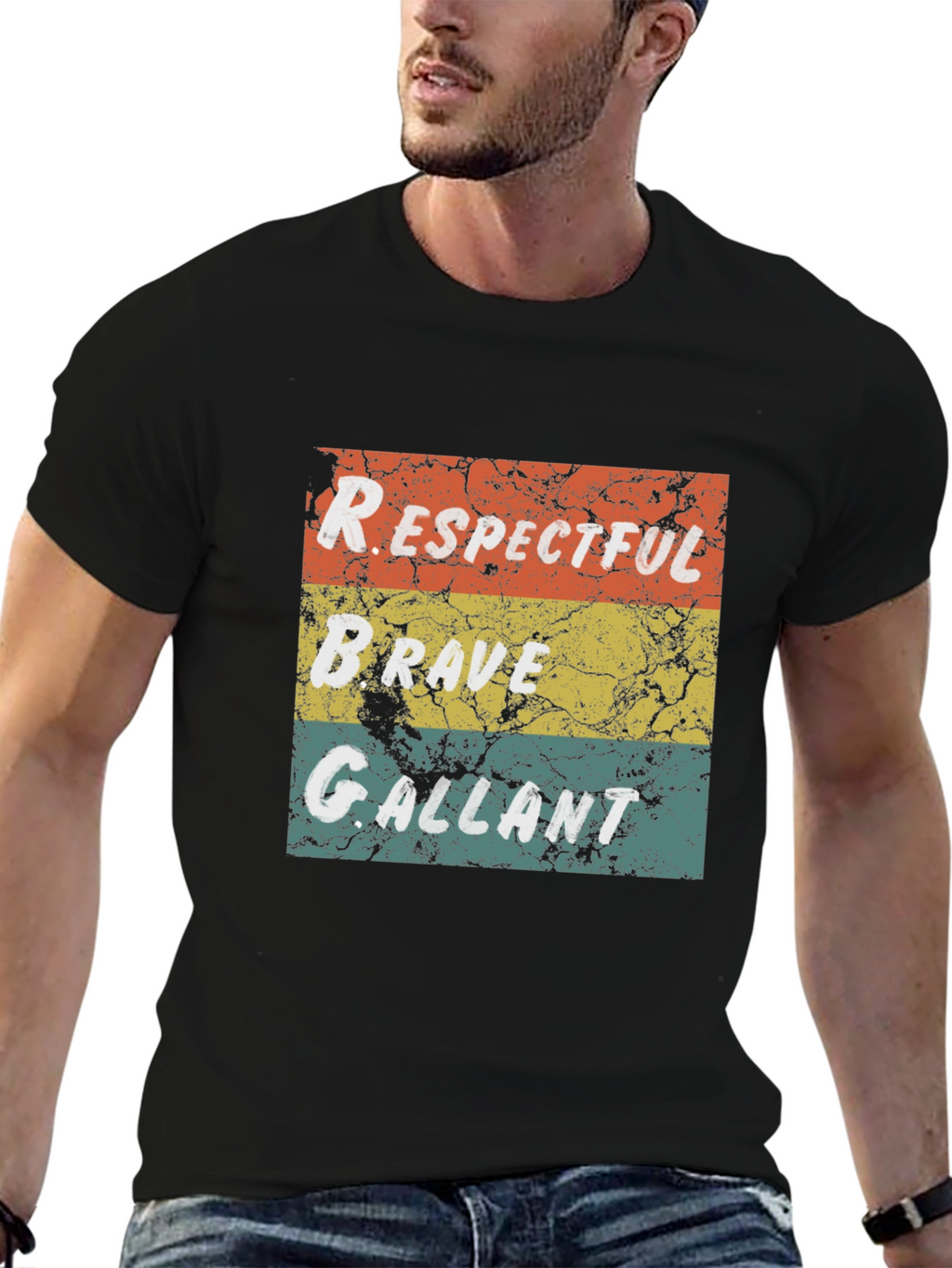 Respectful Brave Gallant Graphic Tee