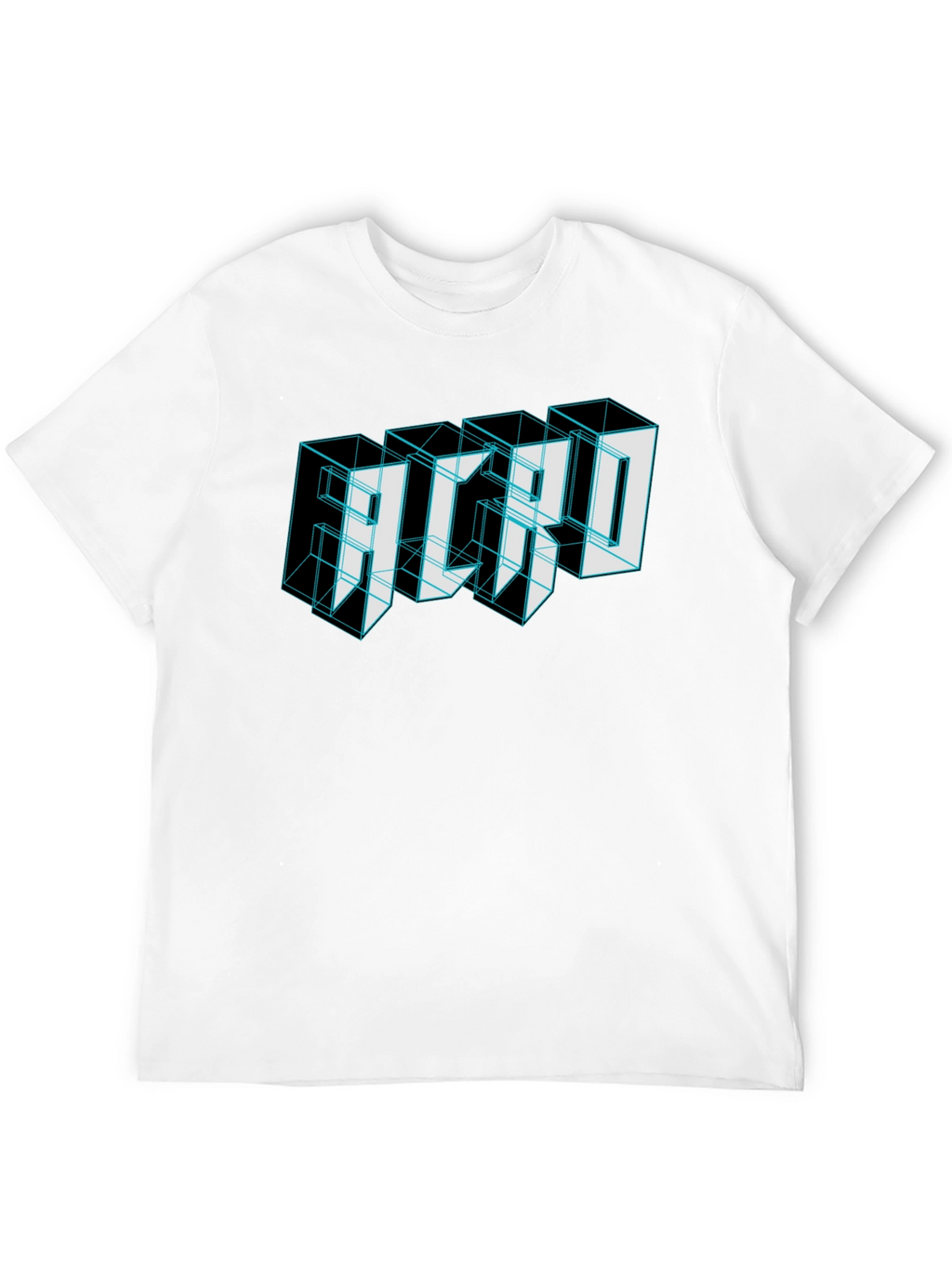 ACRO Graphic Print Black T-Shirt