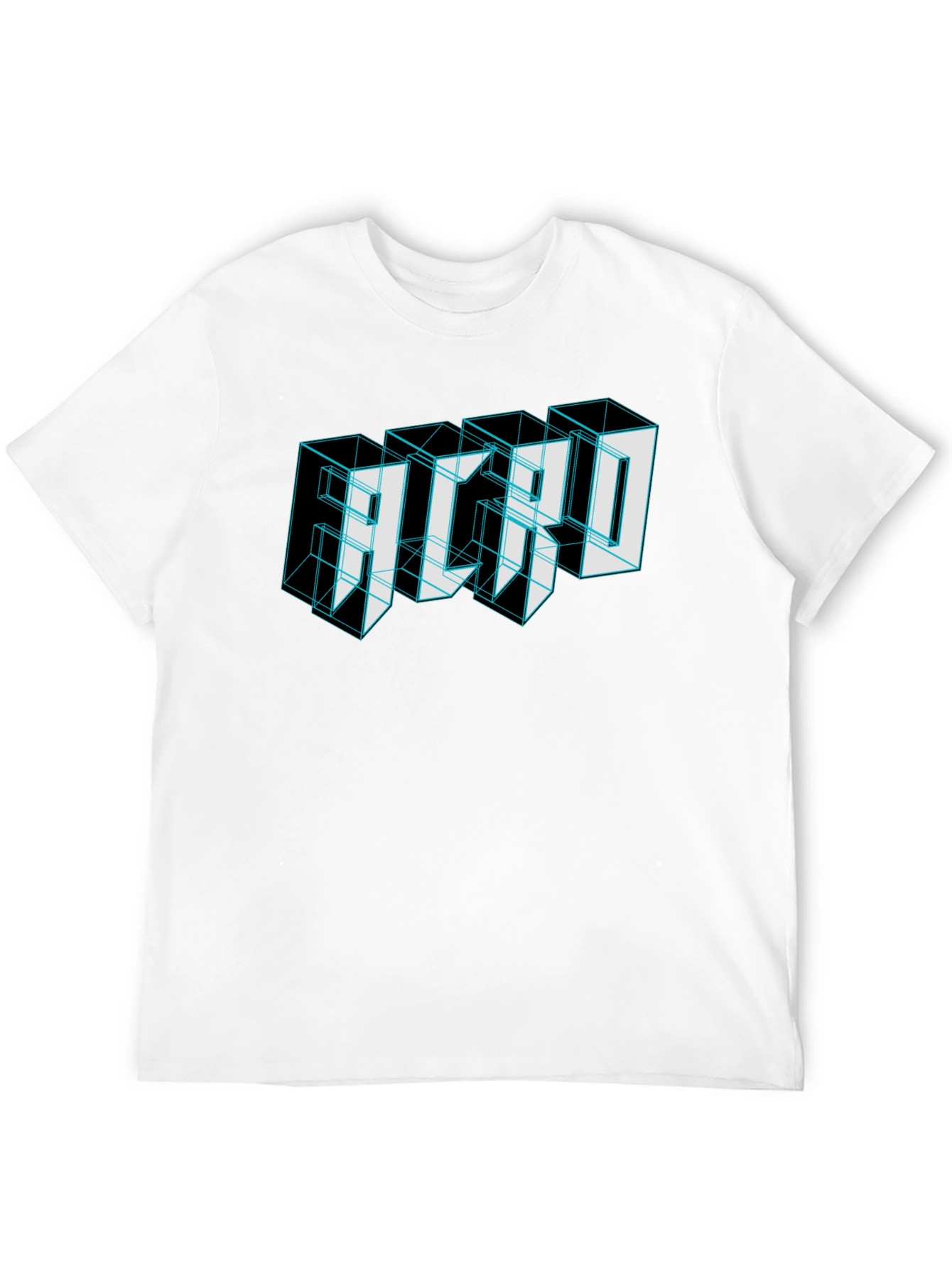 ACRO Graphic Print Black T-Shirt