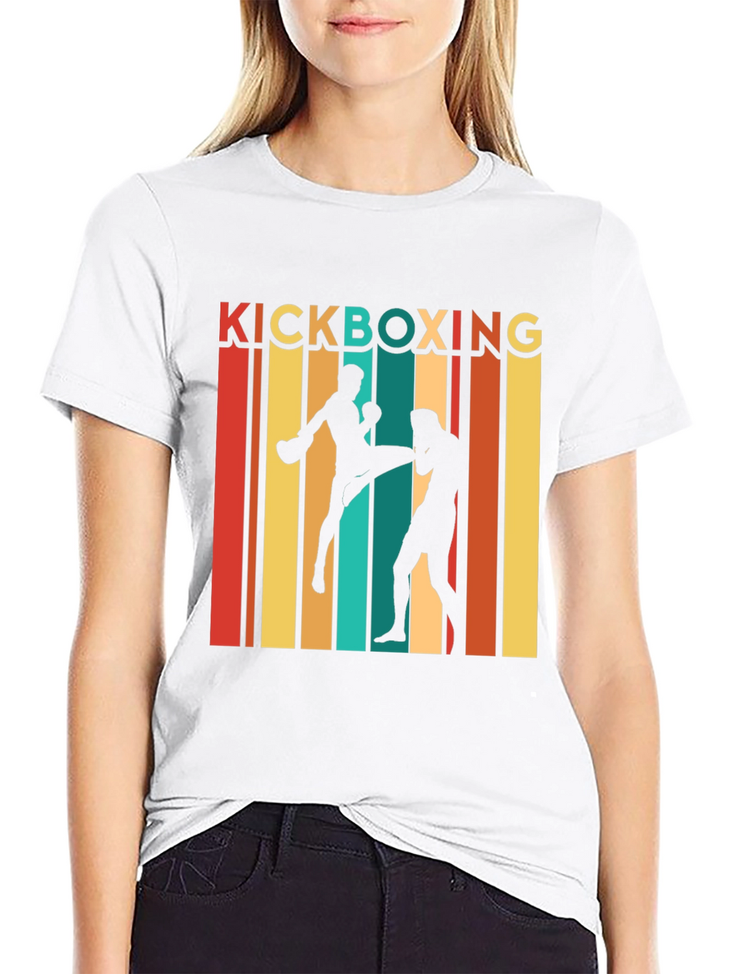 Kickboxing Retro Graphic Tee