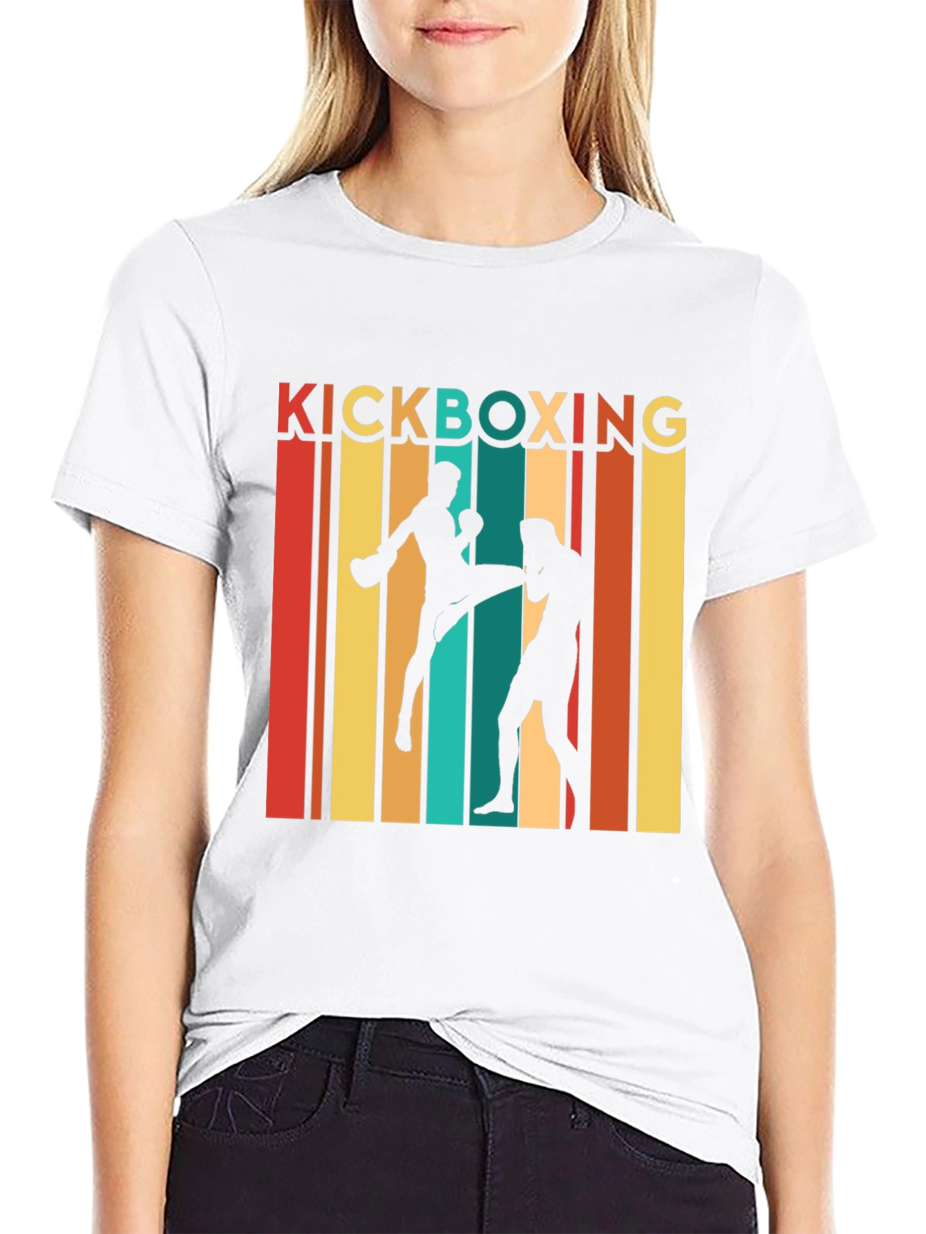 Kickboxing Retro Graphic Tee