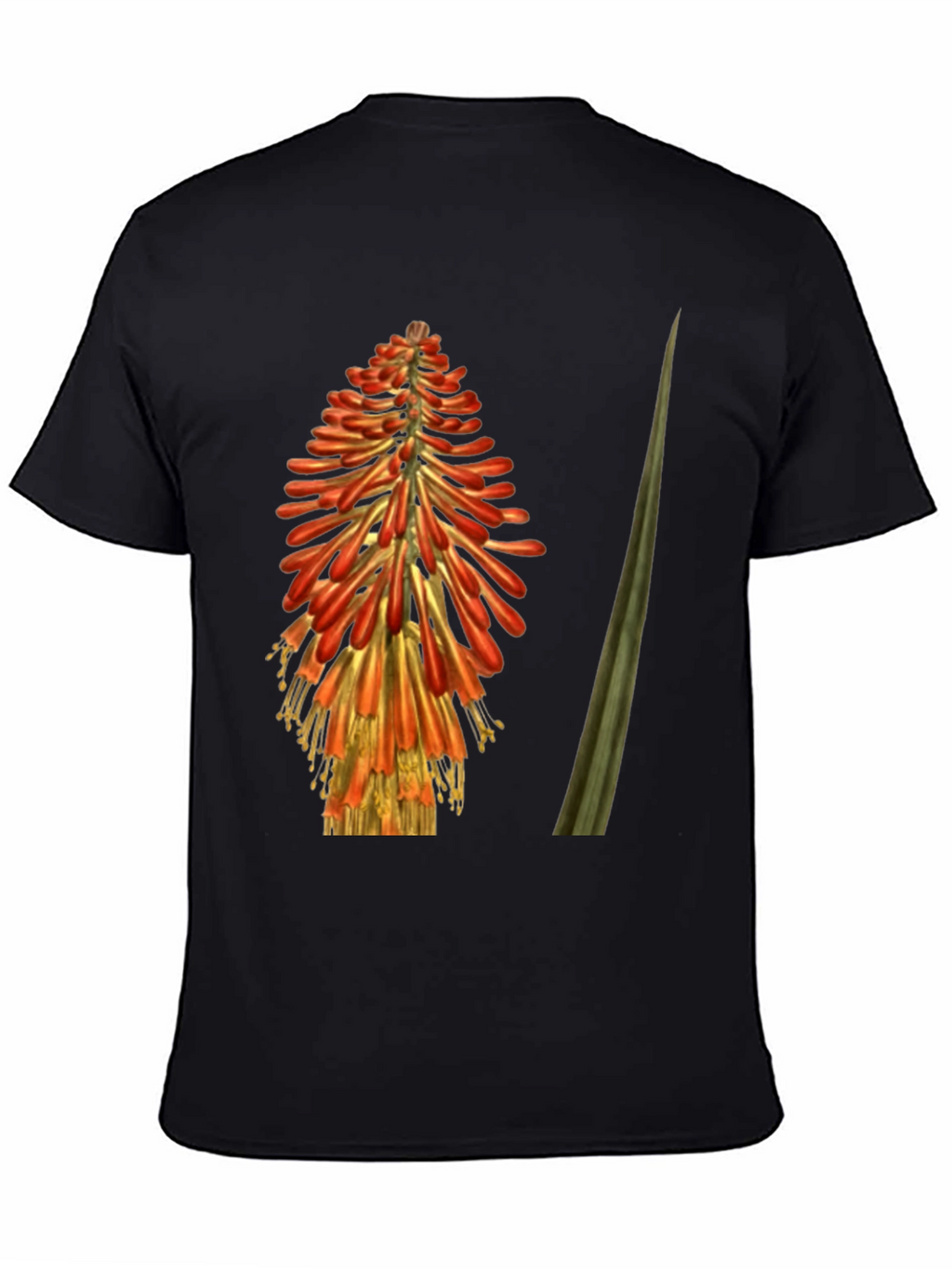 Red Hot Poker Flower Graphic T-Shirt