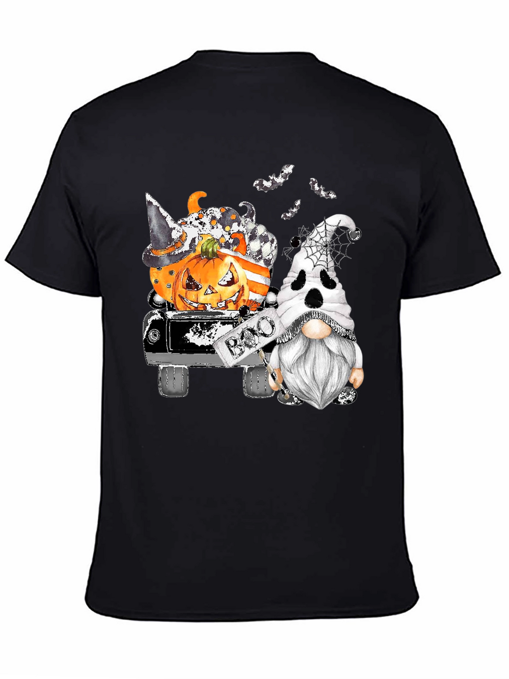 Halloween Gnomes Truck T-Shirt