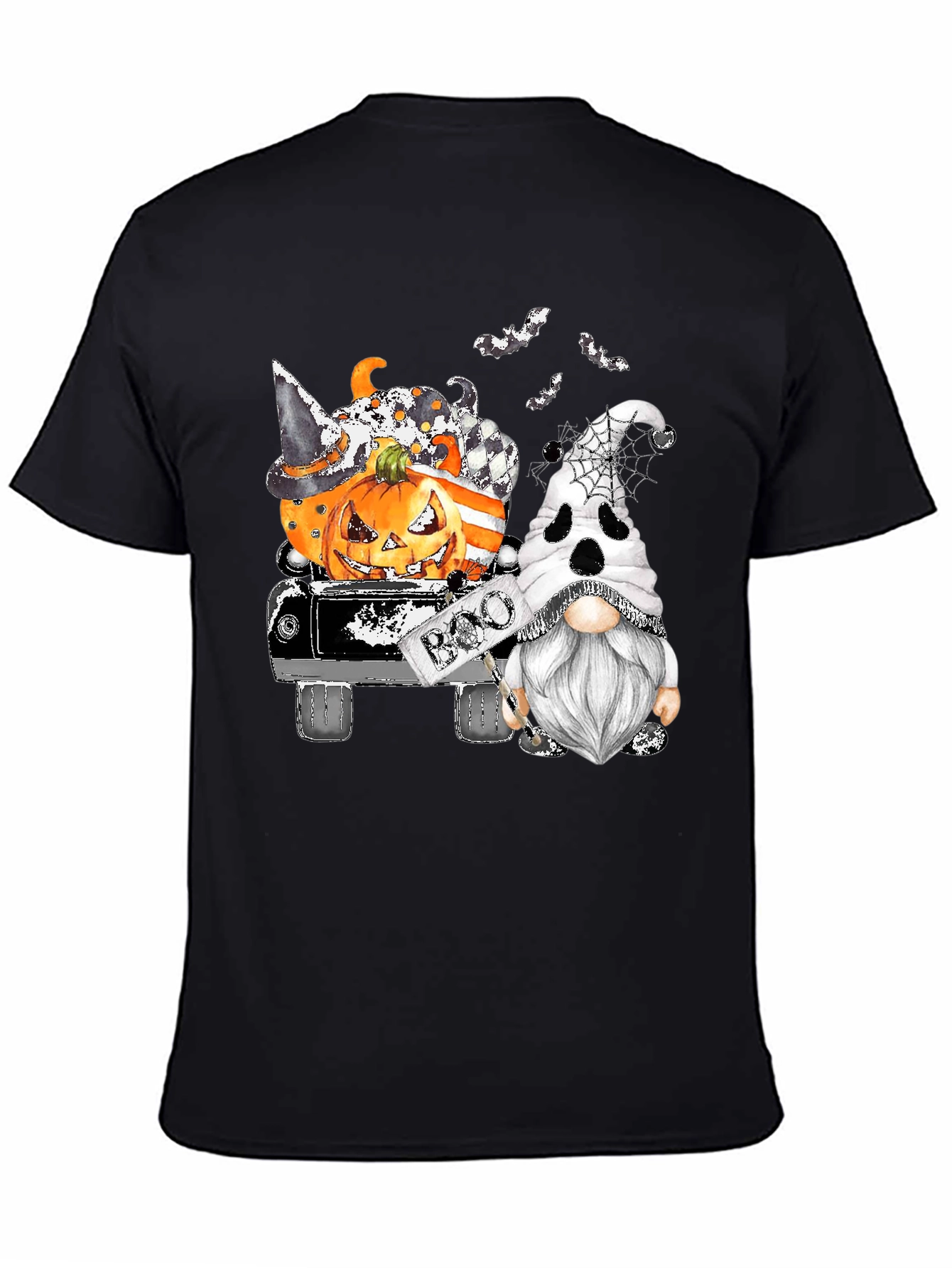 Halloween Gnomes Truck T-Shirt