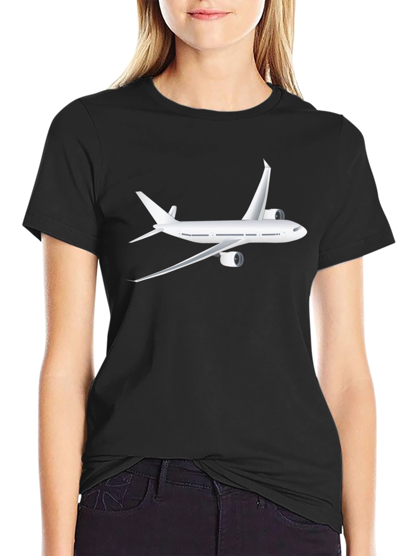 Airplane Graphic T-Shirt | Aviation Tee