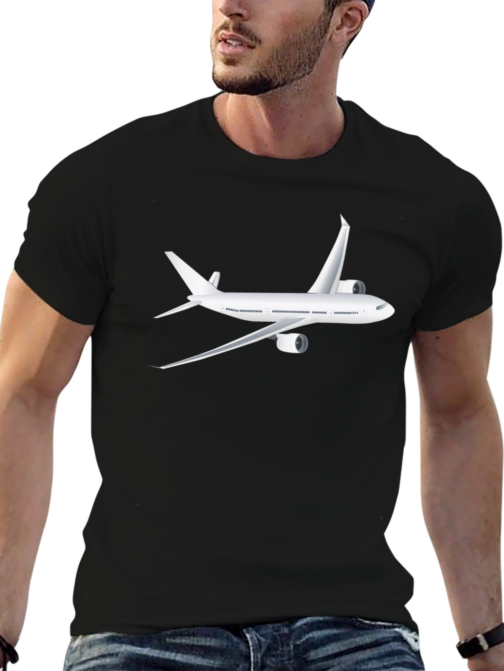 Airplane Graphic T-Shirt | Aviation Tee