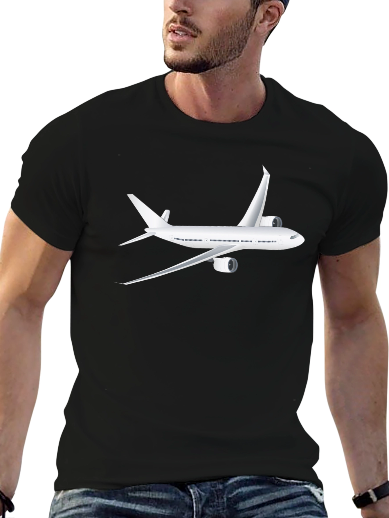Airplane Graphic T-Shirt | Aviation Tee