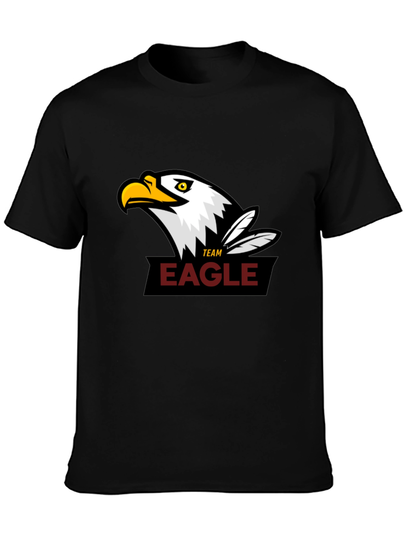 Team Eagle Black T-Shirt