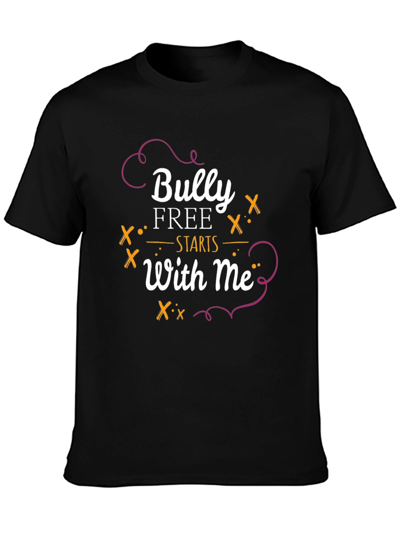 Bully Free Starts With Me Black T-Shirt