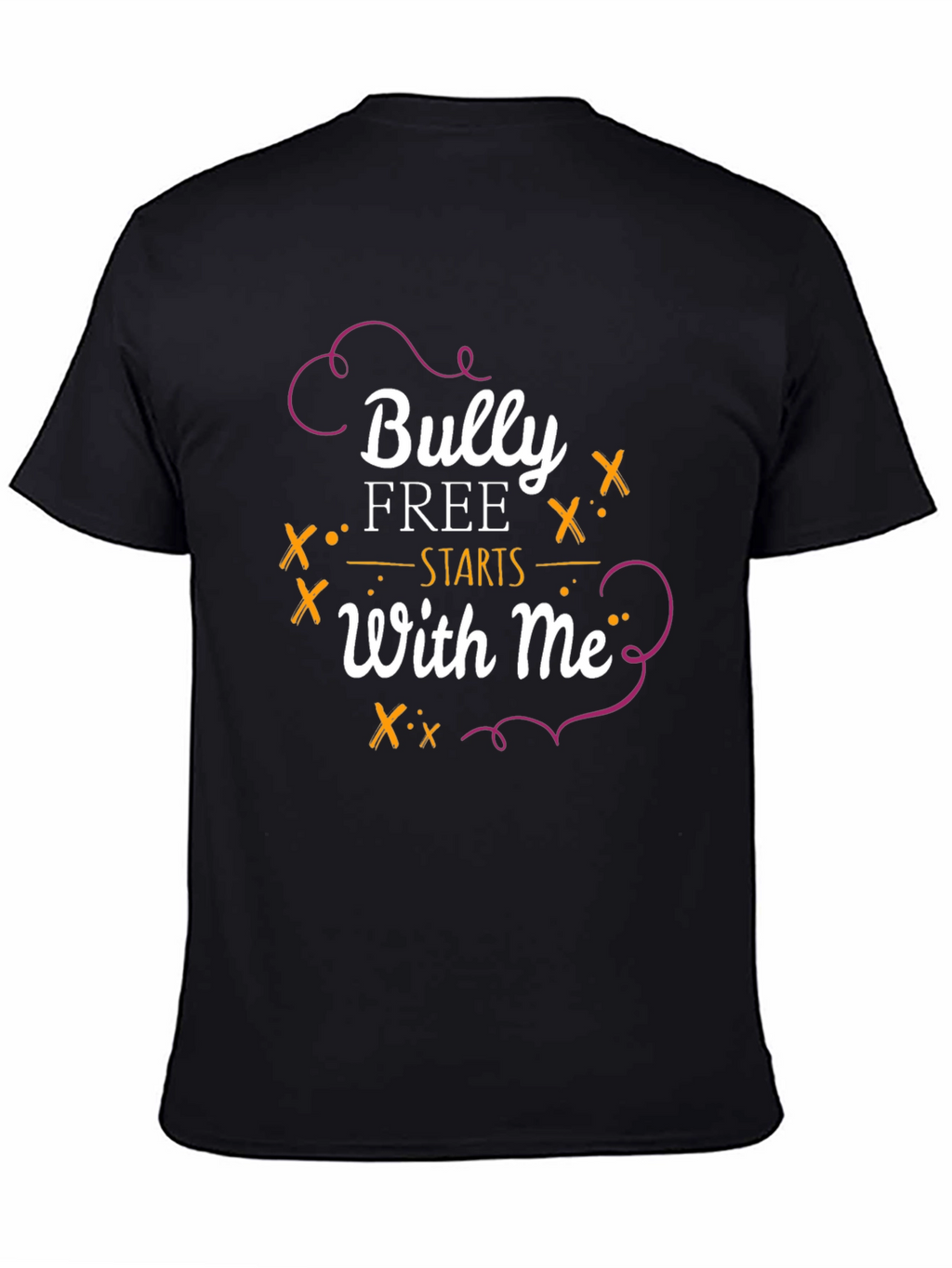 Bully Free Starts With Me Black T-Shirt