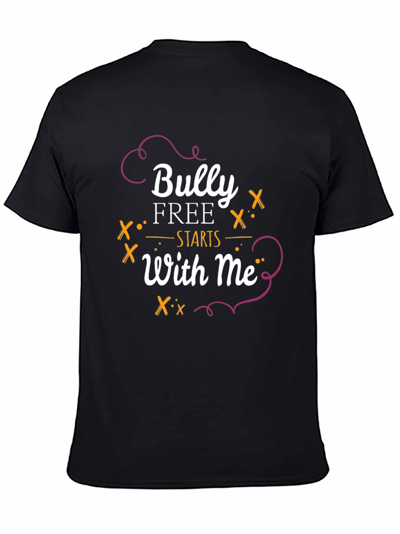 Bully Free Starts With Me Black T-Shirt