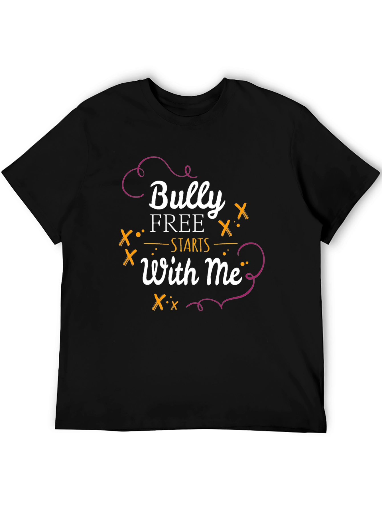 Bully Free Starts With Me Black T-Shirt