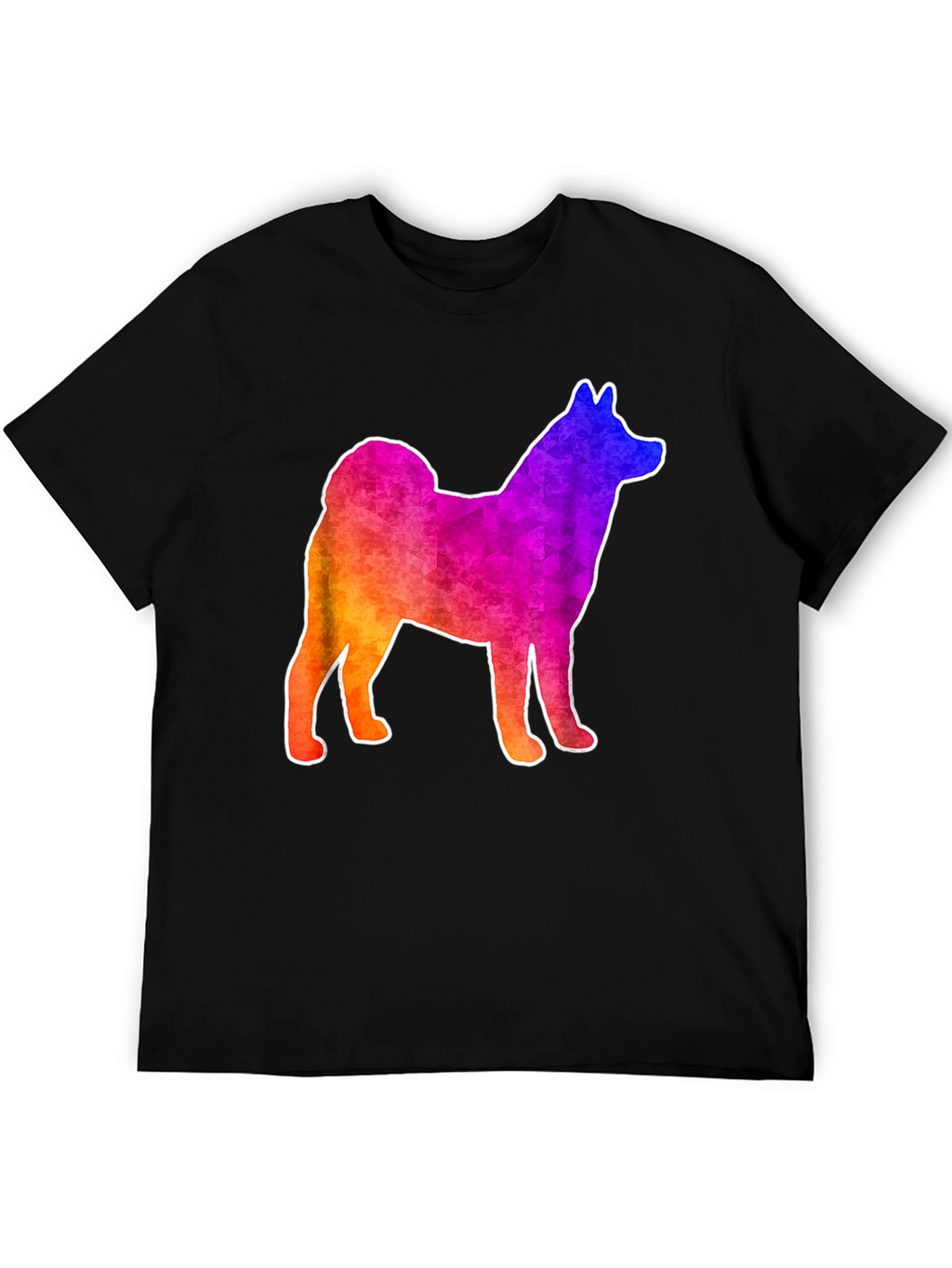 Rainbow Shiba Inu T-Shirt - Fun Dog Lover Tee