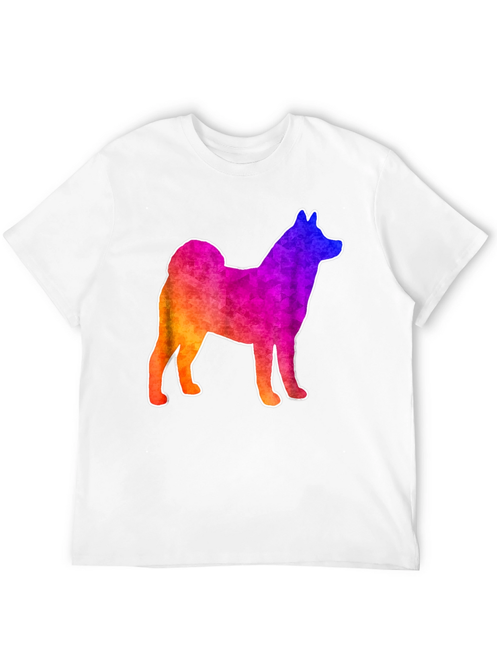 Rainbow Shiba Inu T-Shirt - Fun Dog Lover Tee