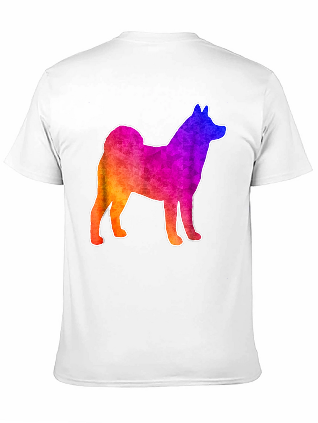 Rainbow Shiba Inu T-Shirt - Fun Dog Lover Tee