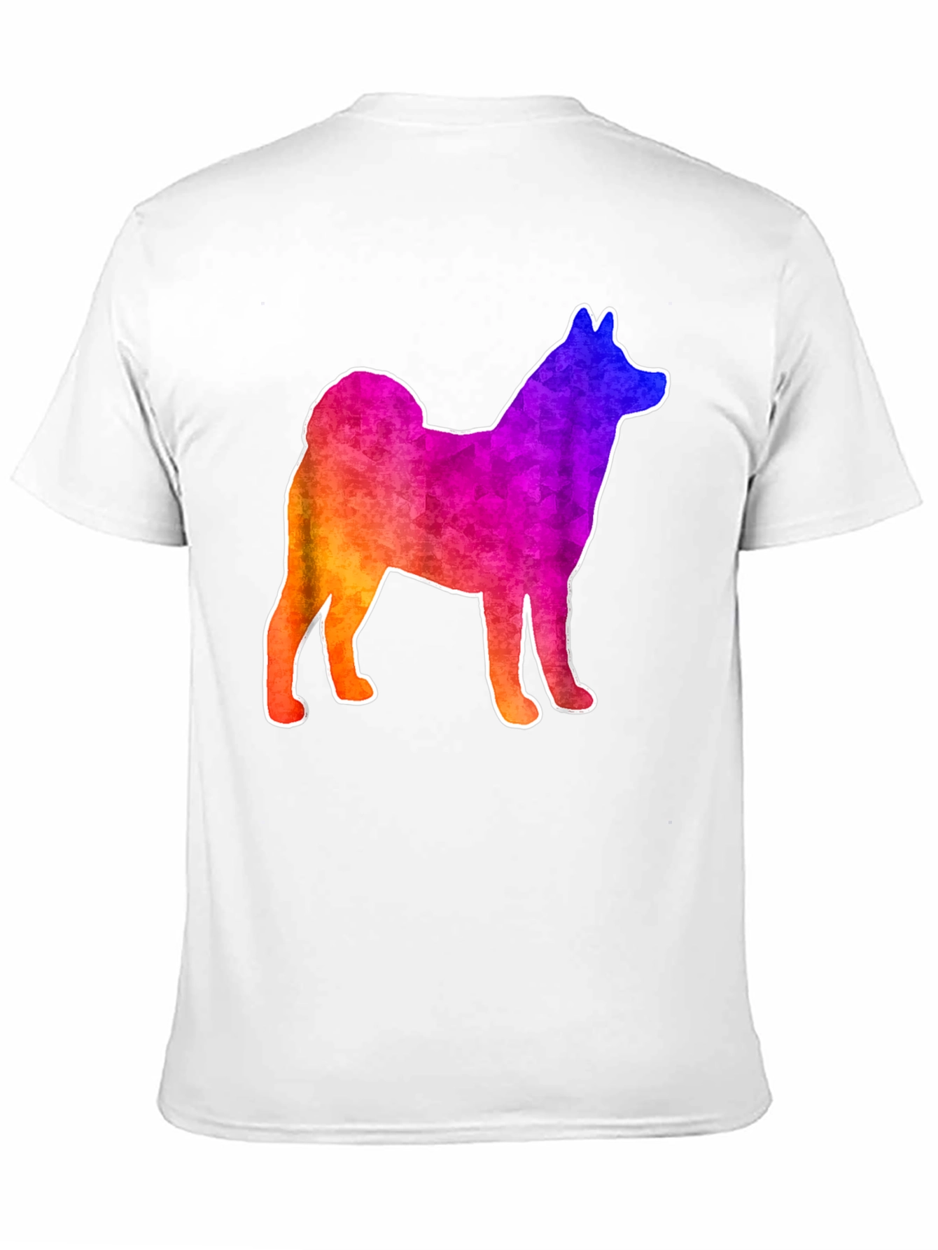 Rainbow Shiba Inu T-Shirt - Fun Dog Lover Tee