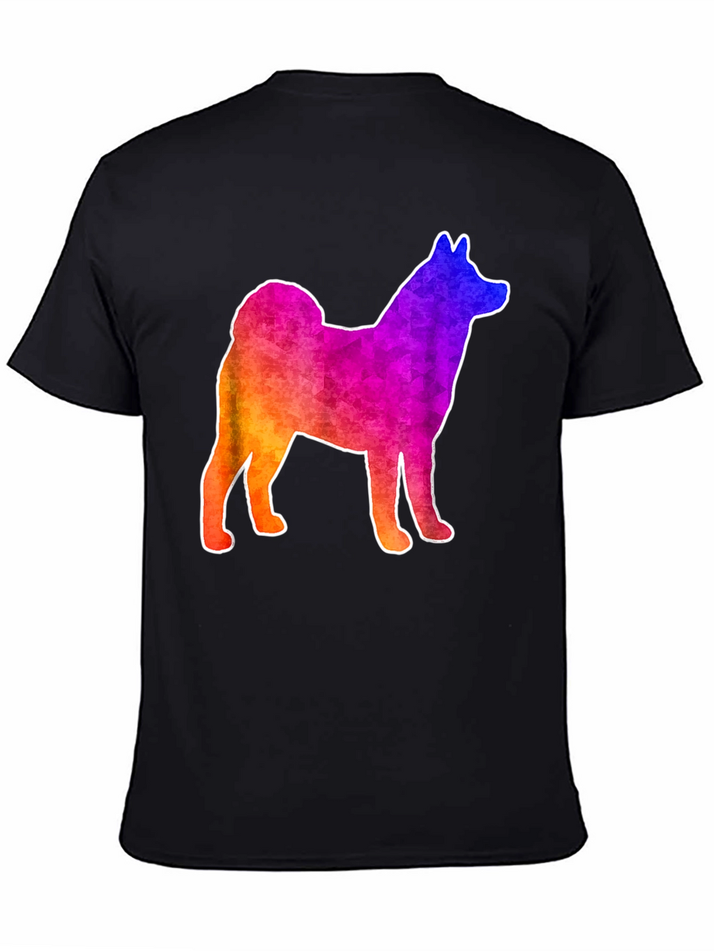 Rainbow Shiba Inu T-Shirt - Fun Dog Lover Tee