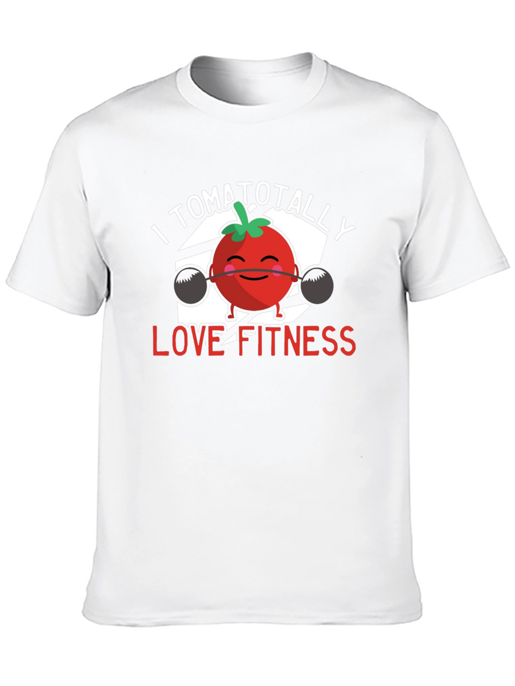 I Tomatotally Love Fitness T-Shirt - Black