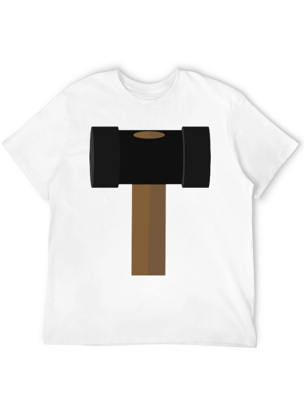 Hammer Time Graphic Tee - Novelty Black T-Shirt