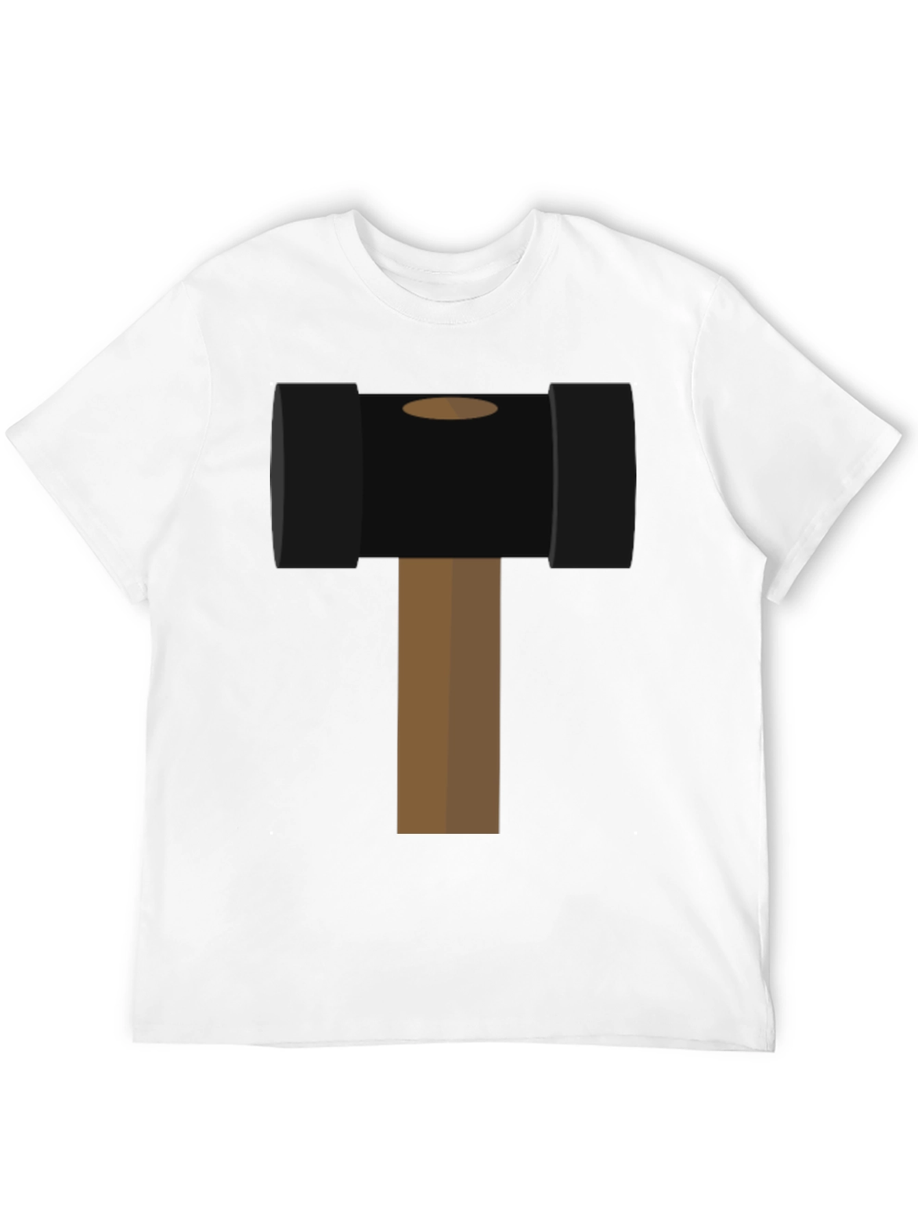 Hammer Time Graphic Tee - Novelty Black T-Shirt