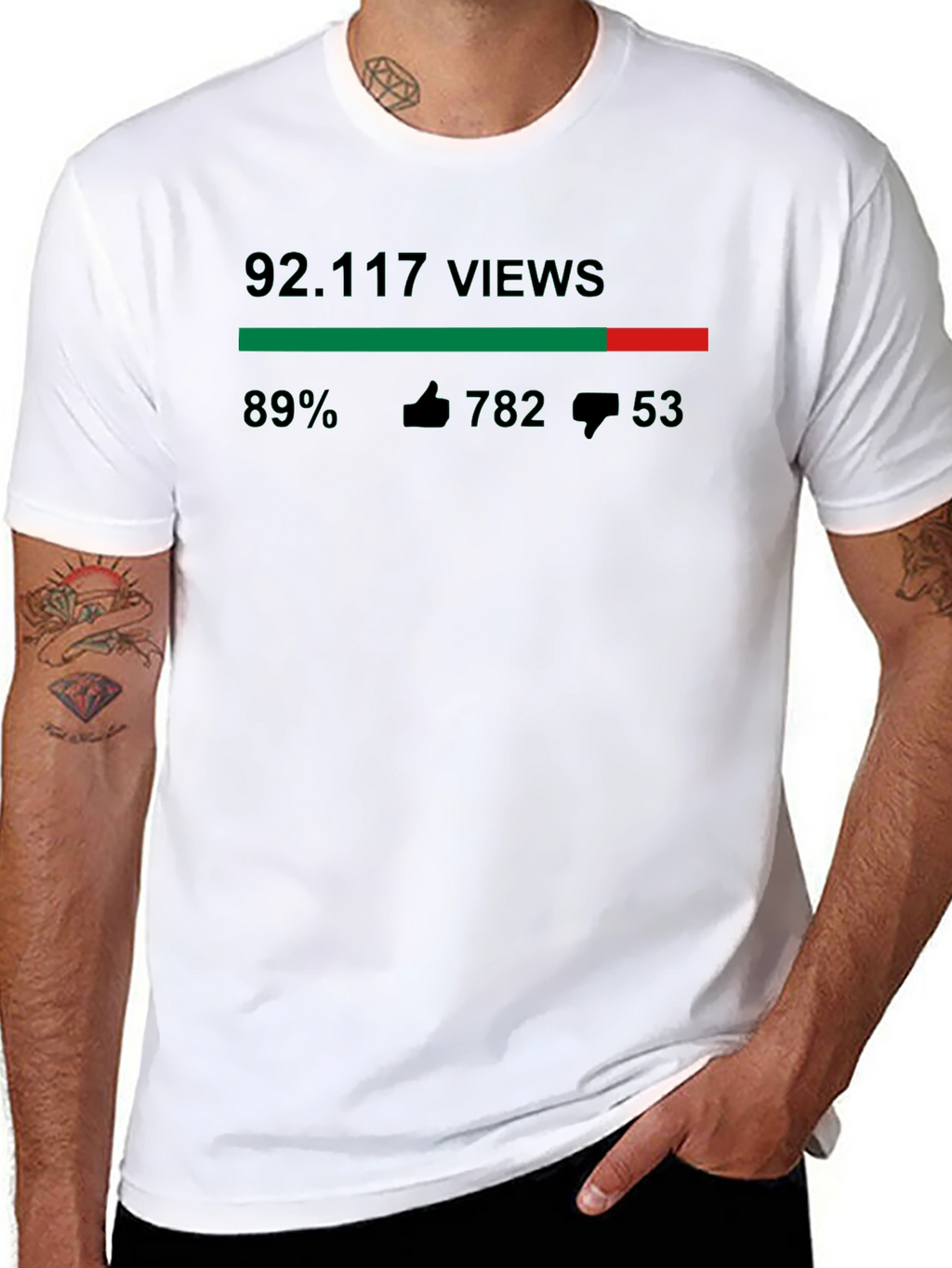 92117 Views Graphic T-Shirt