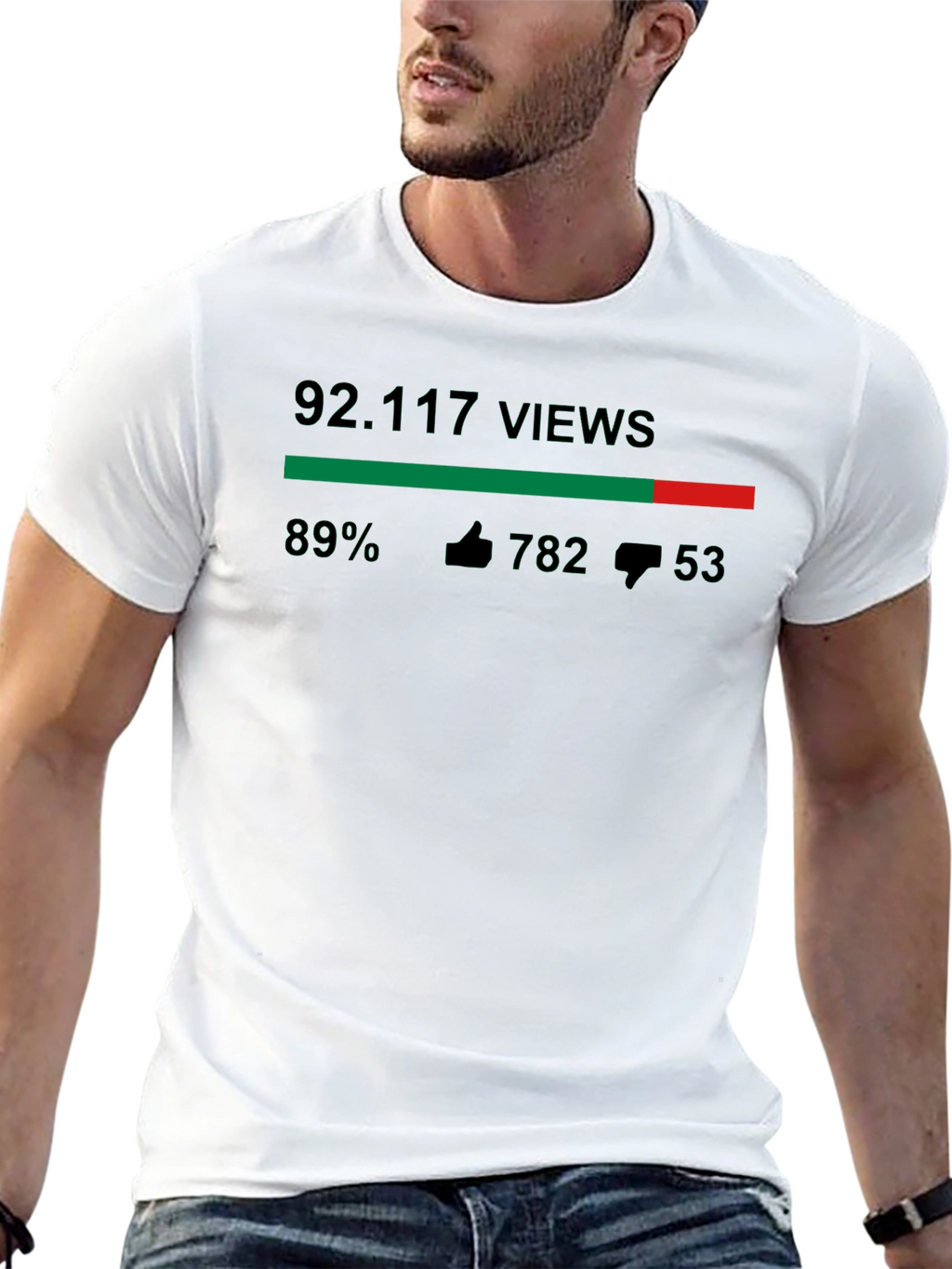 92117 Views Graphic T-Shirt