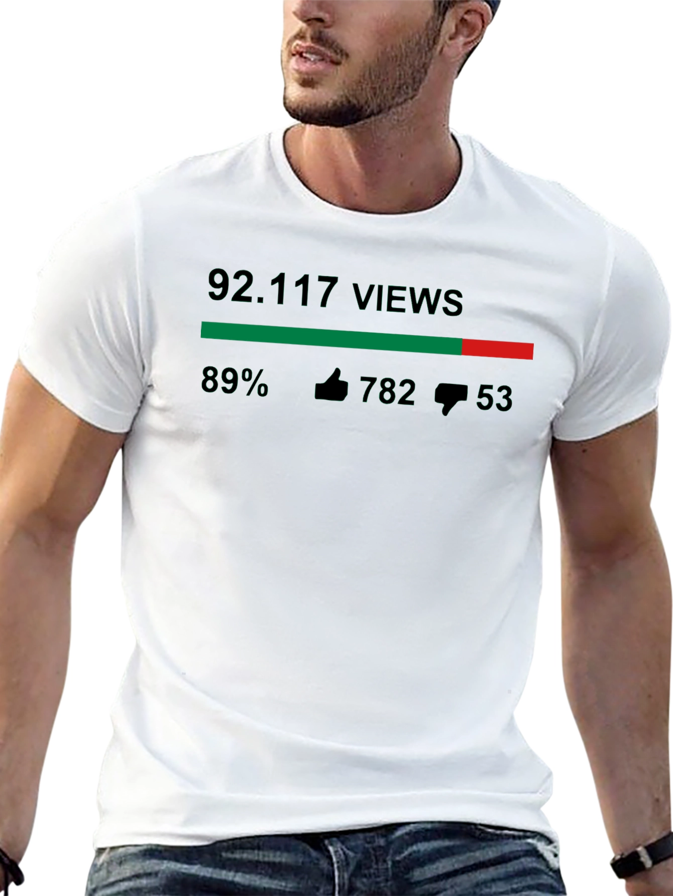 92117 Views Graphic T-Shirt