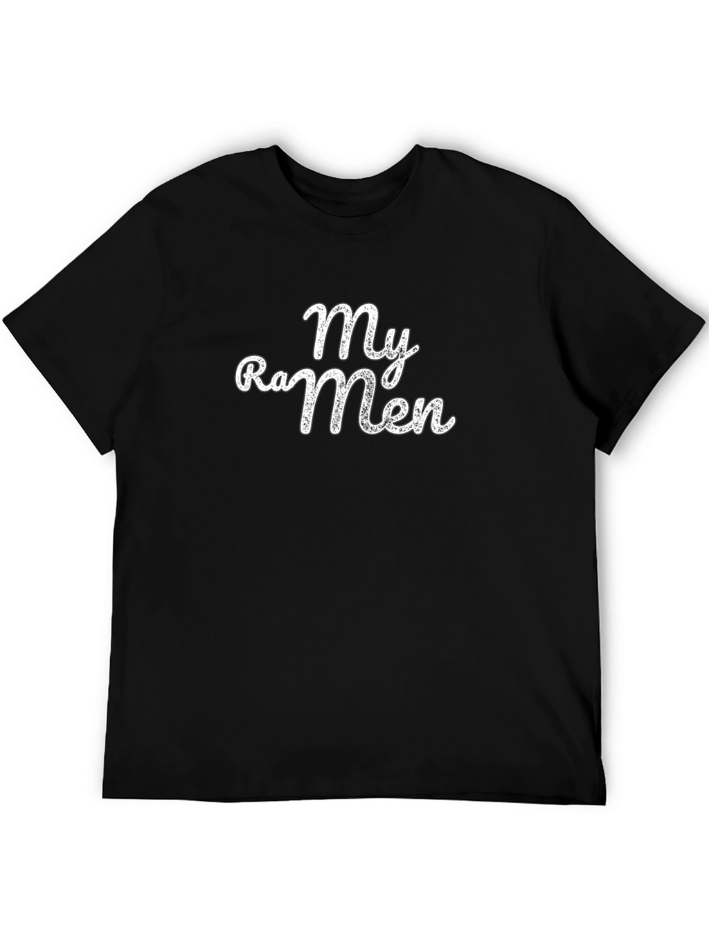 My Ramen Graphic Tee - Black Casual Shirt