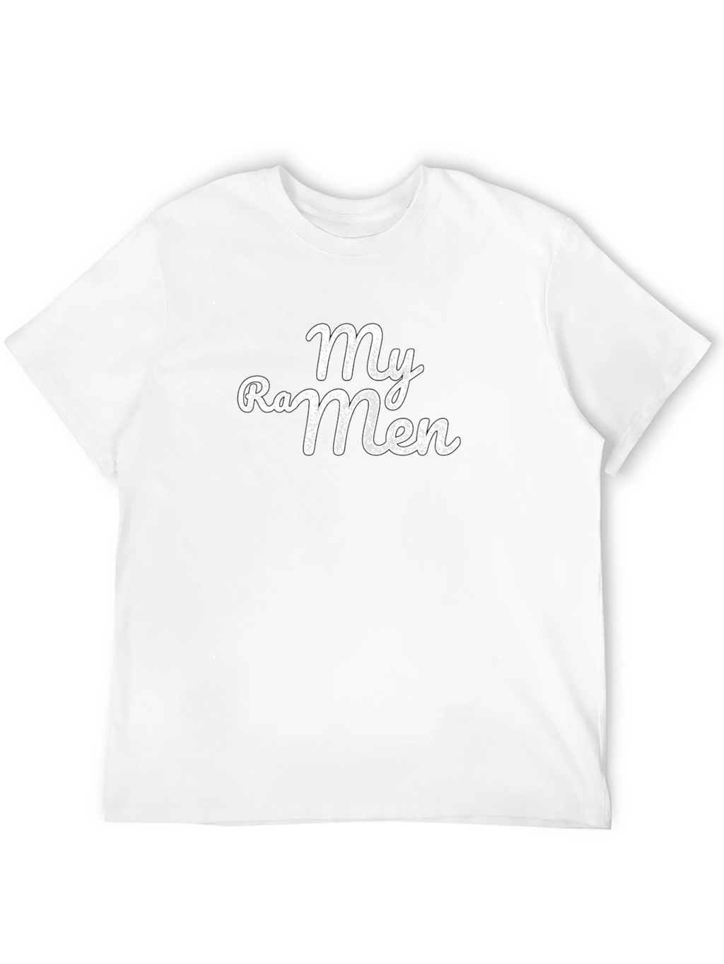 My Ramen Graphic Tee - Black Casual Shirt