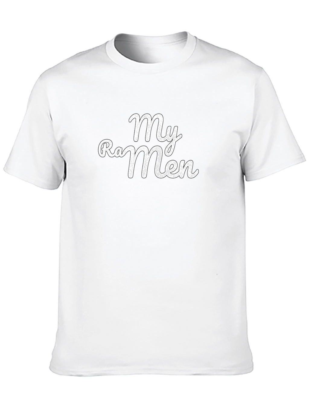 My Ramen Graphic Tee - Black Casual Shirt