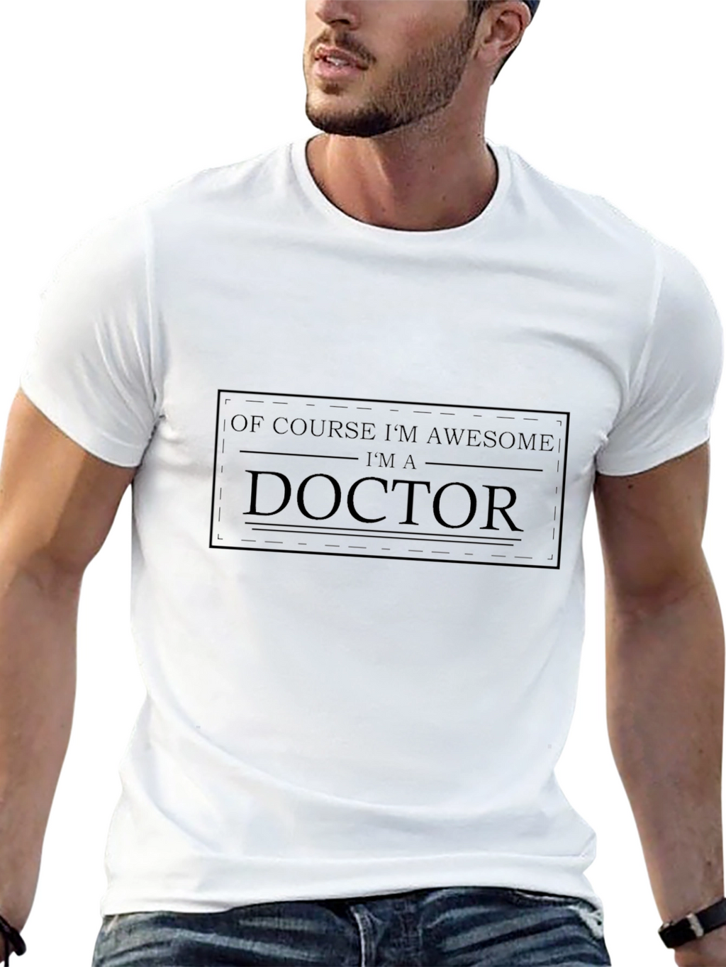 Awesome Doctor T-Shirt - Comfortable Cotton Blend