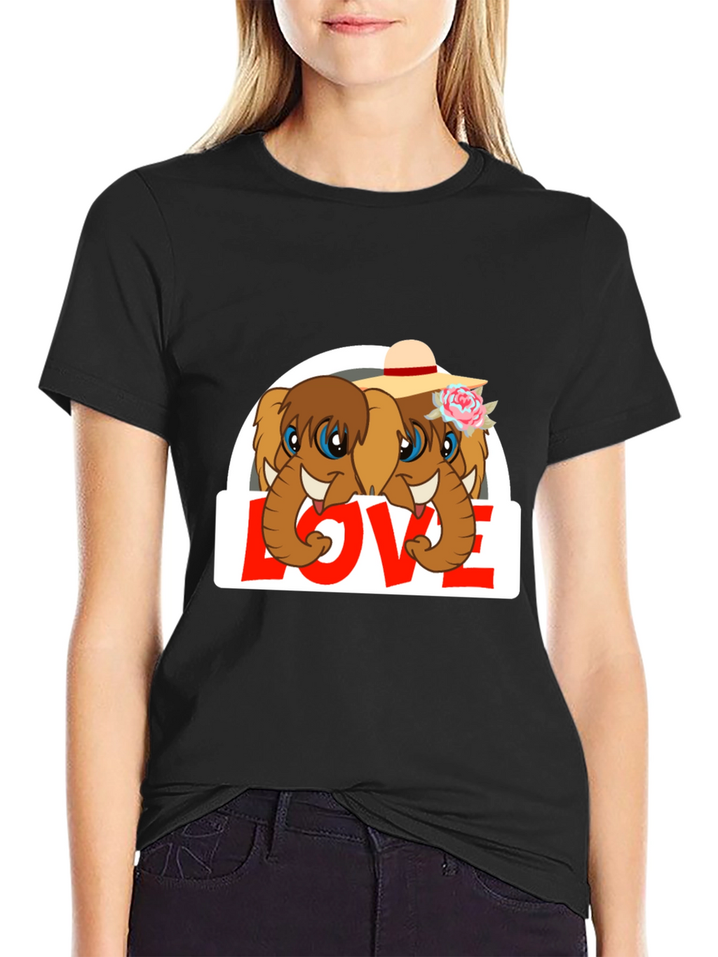 Elephant Love Graphic Tee