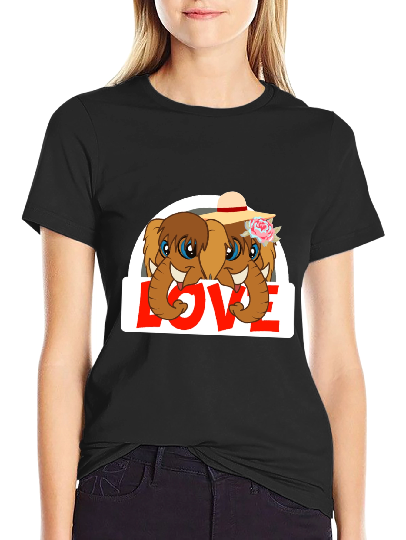 Elephant Love Graphic Tee
