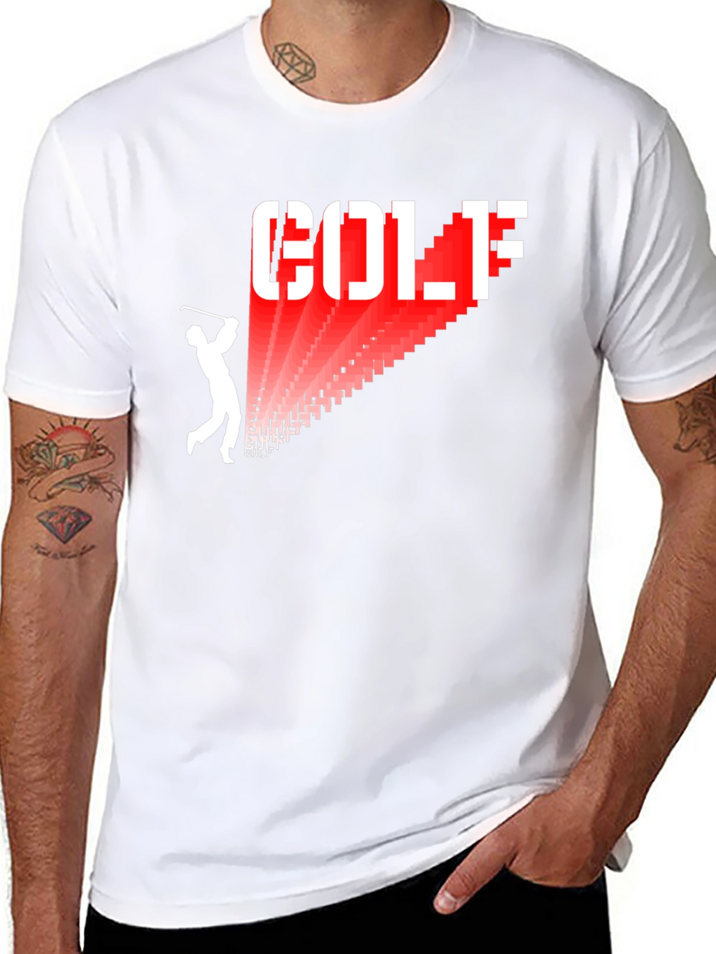 Retro Golf Graphic T-Shirt - Tee for Golfers