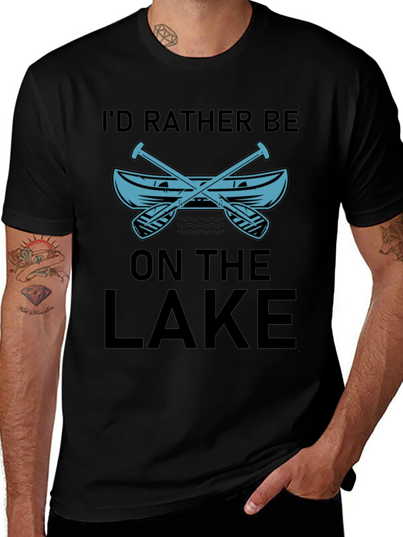 Lake Life Tee: Id Rather Be On The Lake T-Shirt