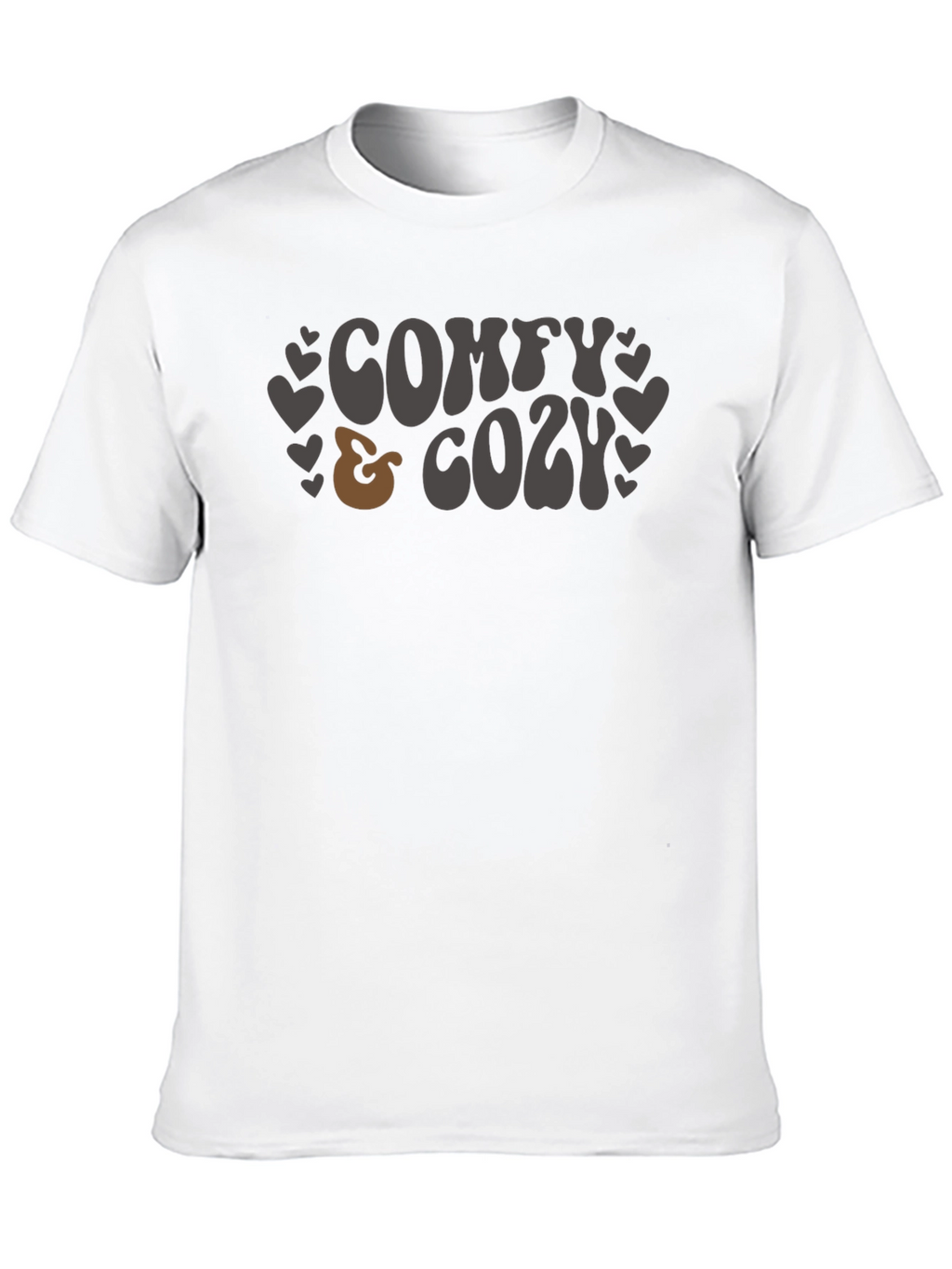 Comfy & Cozy Graphic Tee - Relaxed Fit