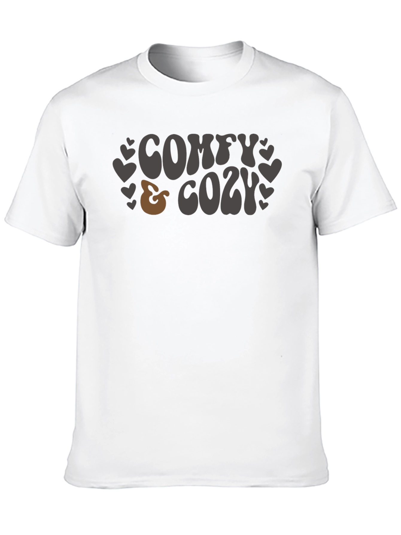 Comfy & Cozy Graphic Tee - Relaxed Fit