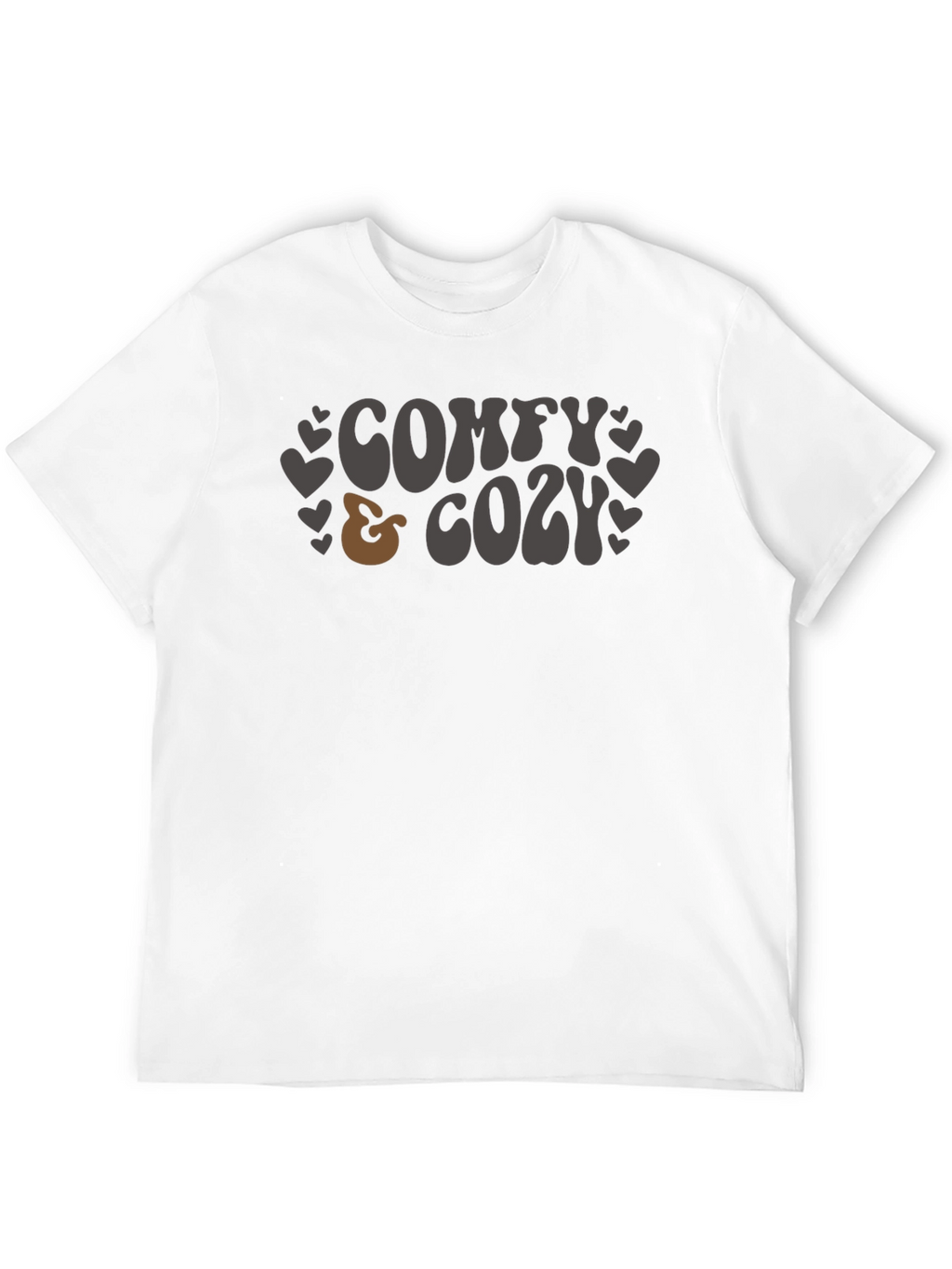 Comfy & Cozy Graphic Tee - Relaxed Fit