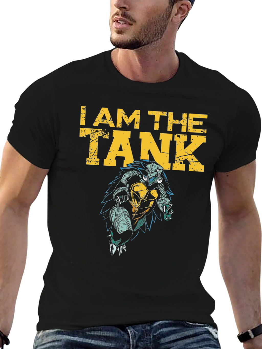 I Am The Tank Turtle Graphic T-Shirt
