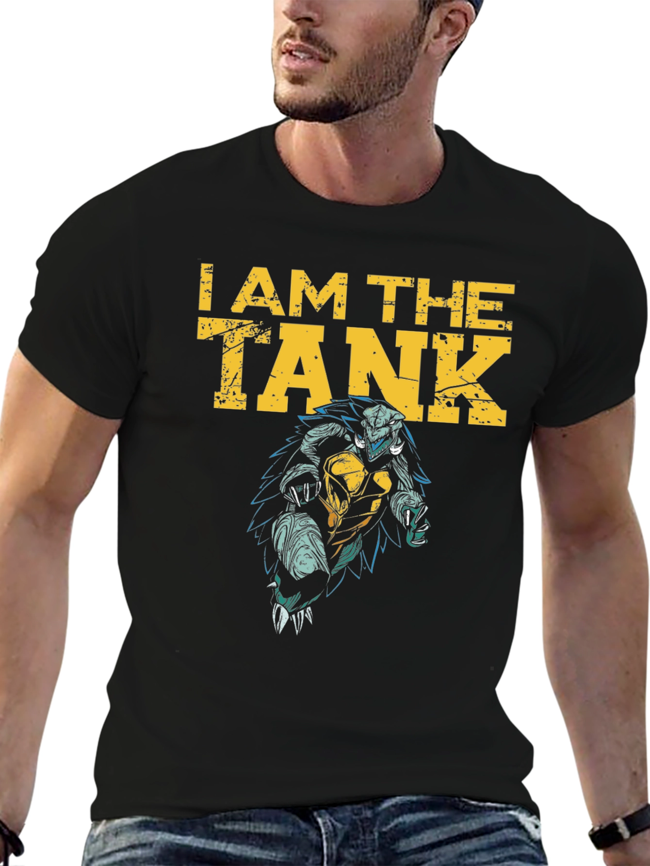 I Am The Tank Turtle Graphic T-Shirt