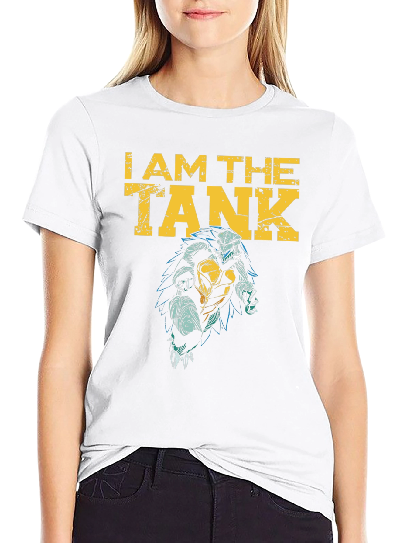I Am The Tank Turtle Graphic T-Shirt
