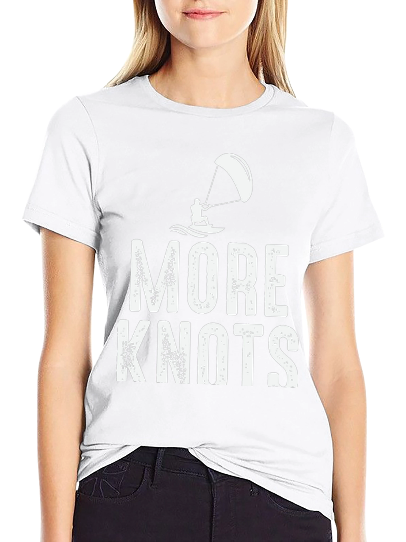 More Knots Black Graphic Tee