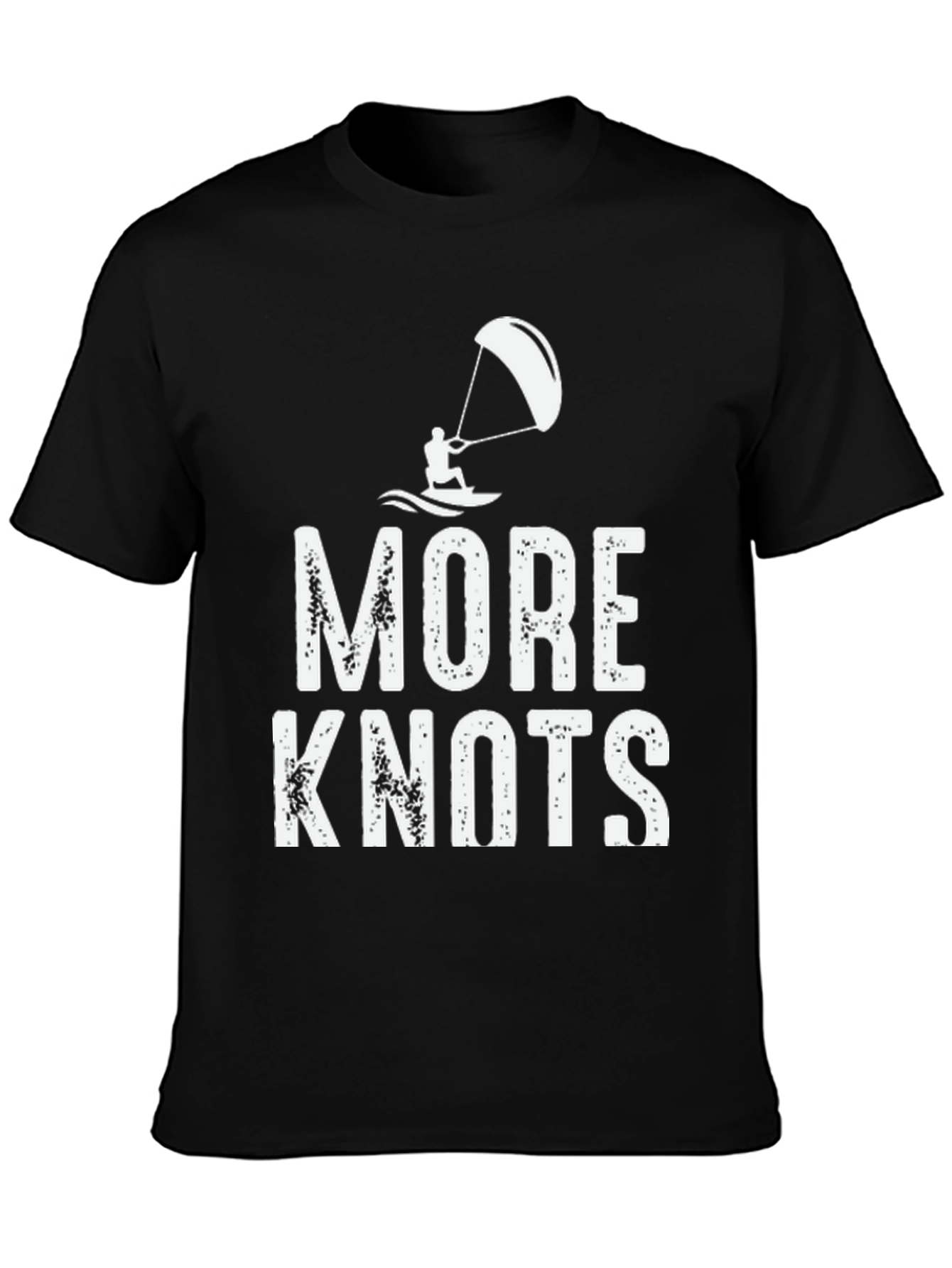 More Knots Black Graphic Tee
