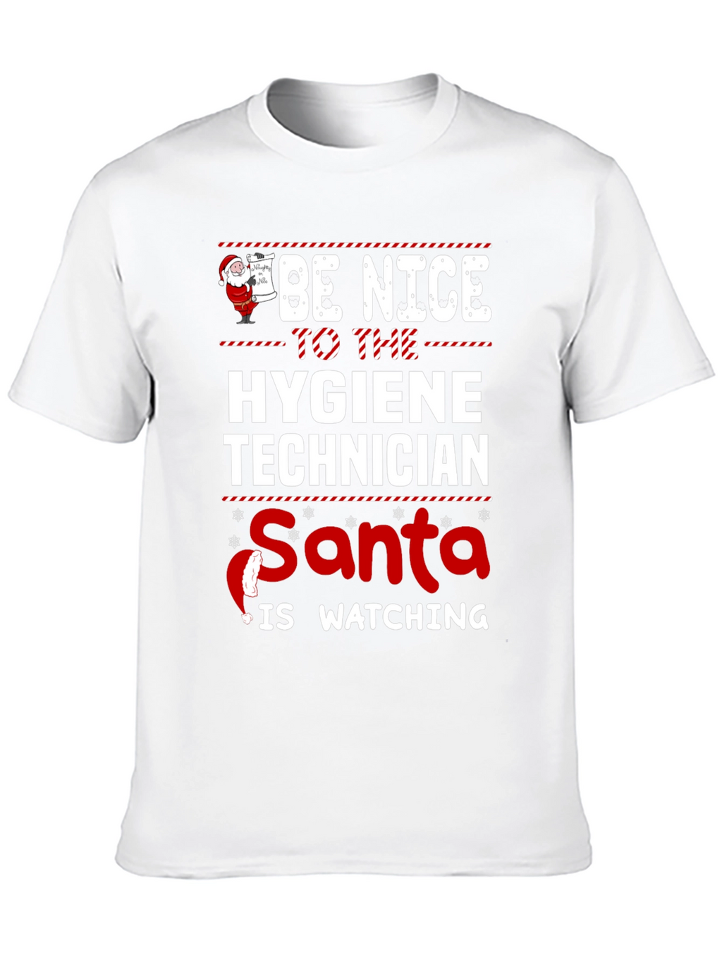 Funny Christmas Hygiene Technician T-Shirt