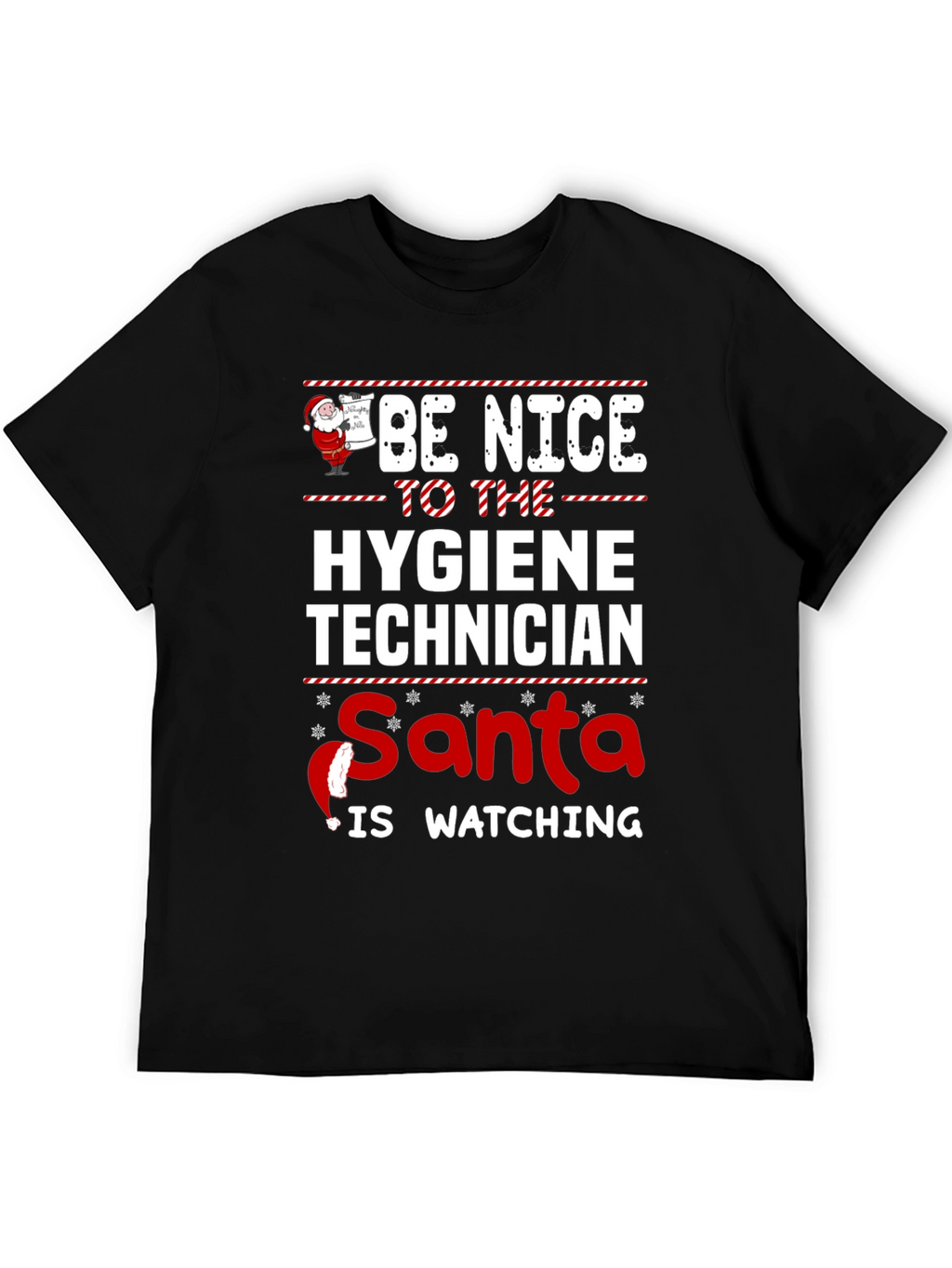 Funny Christmas Hygiene Technician T-Shirt